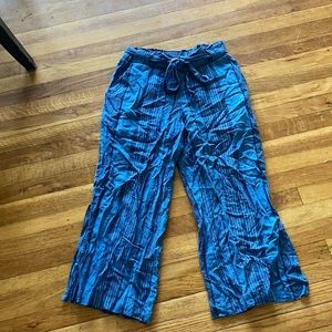 Blue Comfortable pants